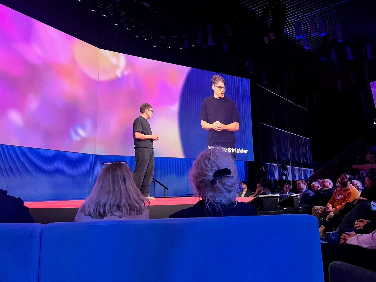 On the TED stage, April 2025
